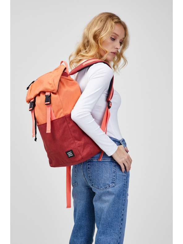 Sam 73 Oranžno-rdeč nahrbtnik SAM 73 Grewe