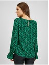 Orsay Črno-zelena ženska bluza ORSAY