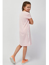 Sam 73 Svetlo roza dekliška poletna obleka SAM73 Pyxis