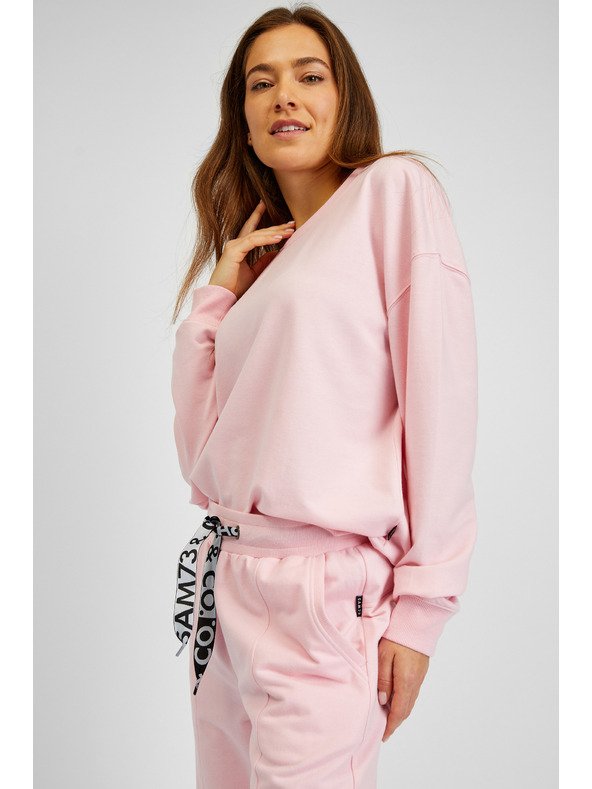 Sam 73 Svetlo rožnate ženske trenirke SAM73 Amethyst