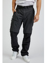 Sam 73 Črno-sive moške hlače s snemljivimi hlačnicami SAM73 Walter