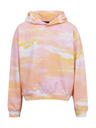 Sam 73 Roza in oranžna dekliška prevelika jopa s kapuco SAM73 Jade