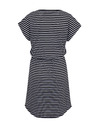 Sam 73 Bela in črna črtasta ženska obleka SAM73 Sagitta