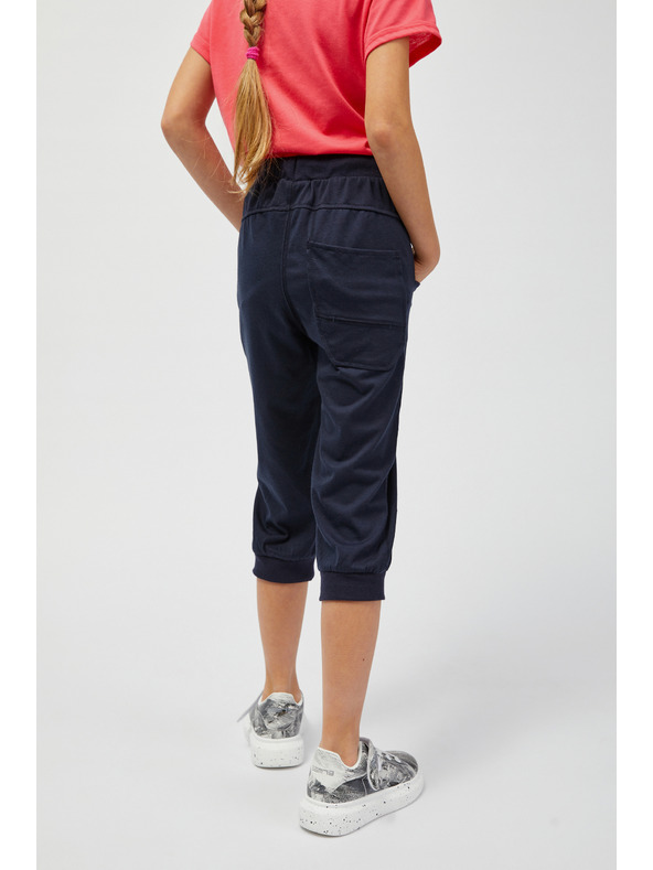 Sam 73 Temno modre dekliške tričetrtinske trenirke SAM73 Rudolph