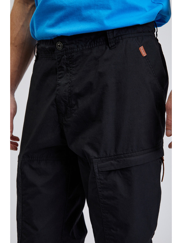 Sam 73 Črne moške kratke hlače SAM73 Cygnus