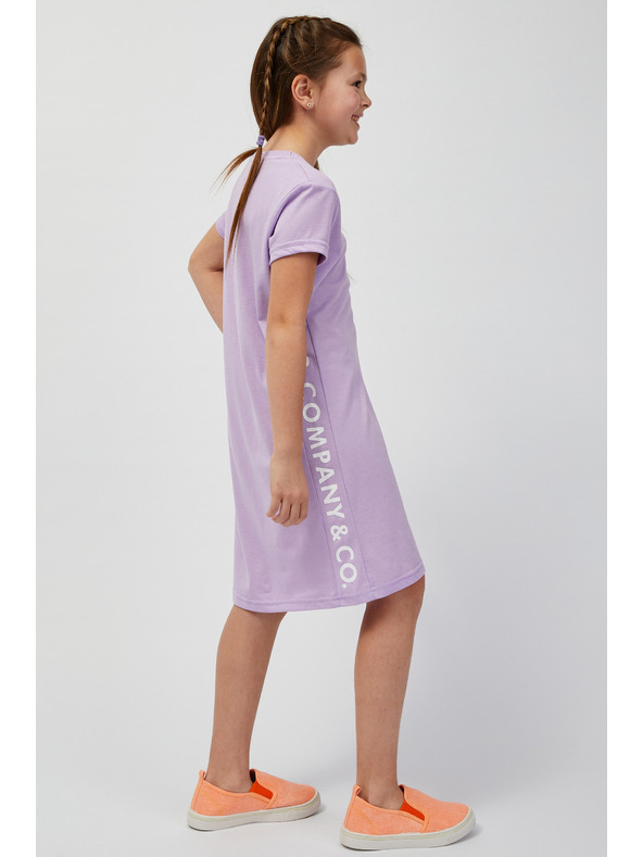 Sam 73 Svetlo vijolična dekliška poletna obleka SAM73 Pyxis