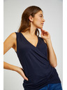 Sam 73 Temno modra ženska osnovna majica SAM73 Lupus