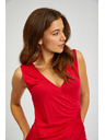 Sam 73 Rdeča ženska majica SAM73 Lupus