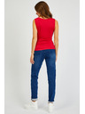 Sam 73 Rdeča ženska majica SAM73 Lupus