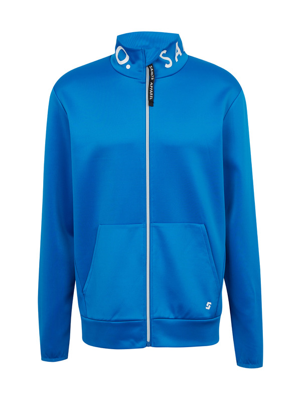 Sam 73 Modra moška majica z zadrgo SAM73 Stephen