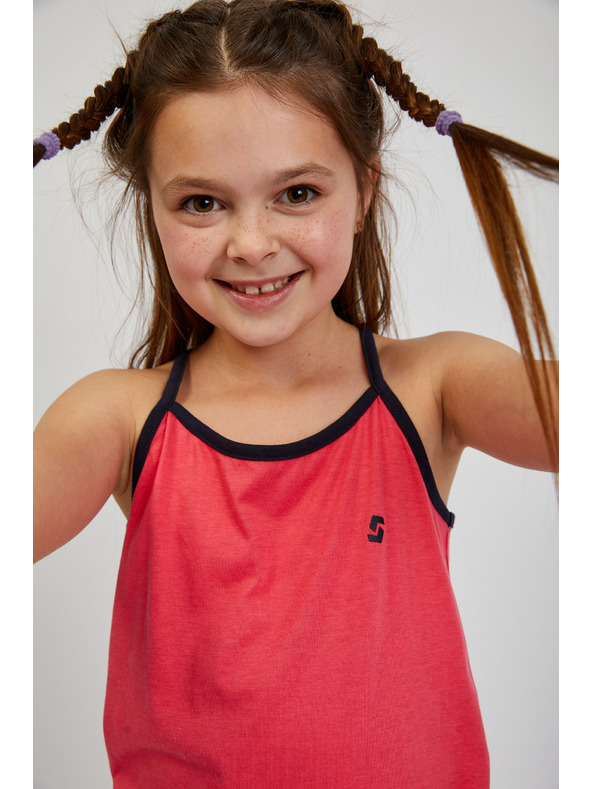 Sam 73 Koralna dekliška majica s kratkimi rokavi SAM73 Russell