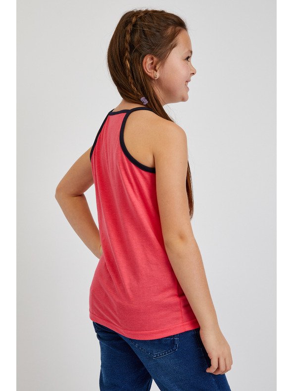 Sam 73 Koralna dekliška majica s kratkimi rokavi SAM73 Russell