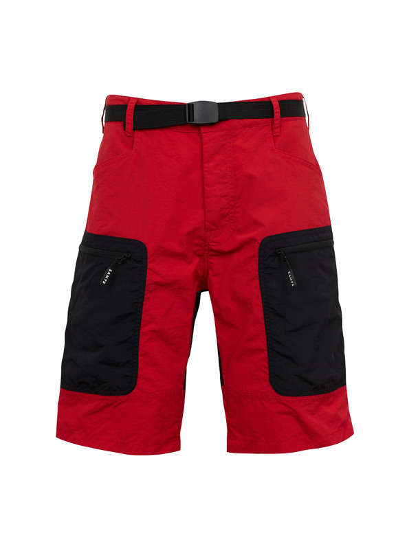 Sam 73 Črne in rdeče moške kratke hlače SAM73 Andalusit