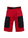 Sam 73 Črne in rdeče moške kratke hlače SAM73 Andalusit