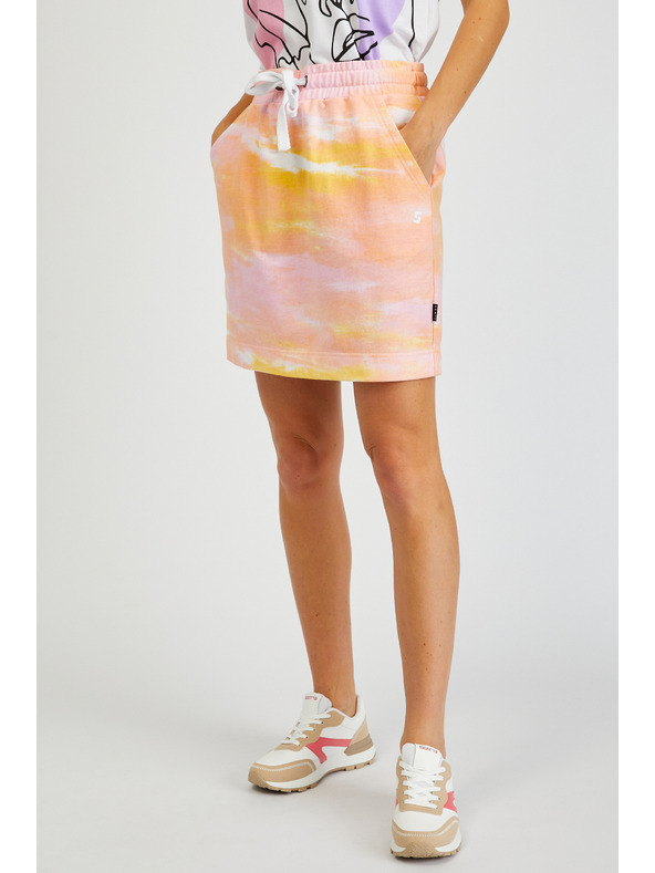 Sam 73 Roza in oranžno žensko krilo SAM73 Vela