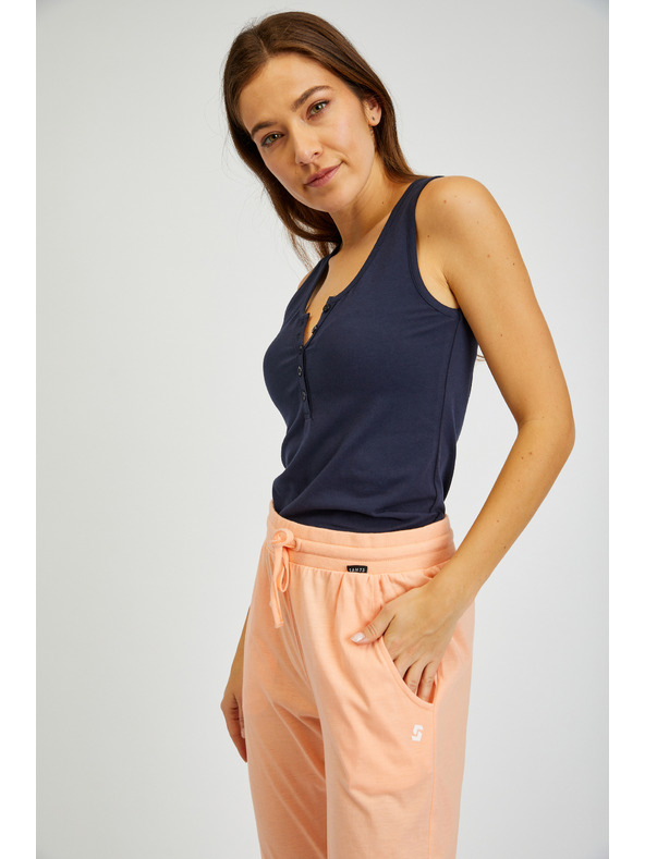 Sam 73 Marelična barva ženske tričetrtinske trenirke SAM73 Phoenix