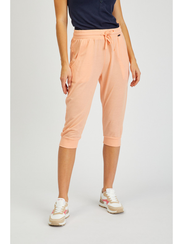 Sam 73 Marelična barva ženske tričetrtinske trenirke SAM73 Phoenix