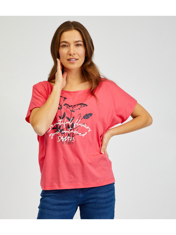 Sam 73 SAM73 Coral ženska majica s potiskom Circinus
