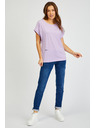 Sam 73 Svetlo vijolična ženska majica SAM73 Dorado
