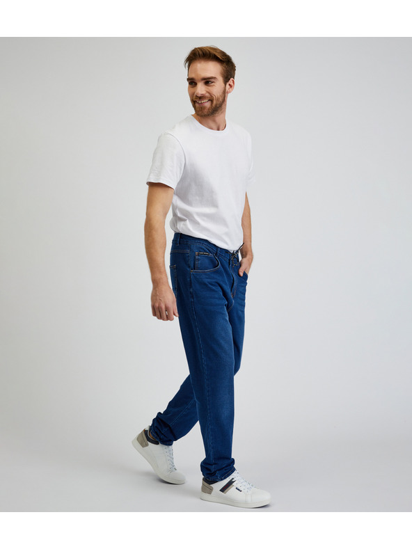 Sam 73 Modre moške kavbojke SAM73 Alexandrit