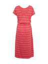 Sam 73 Rdeča črtasta ženska obleka SAM73 Columba