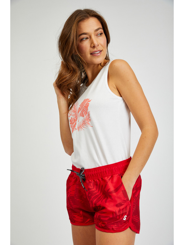 Sam 73 Rdeča ženska kratka hlača SAM 73 Pisces