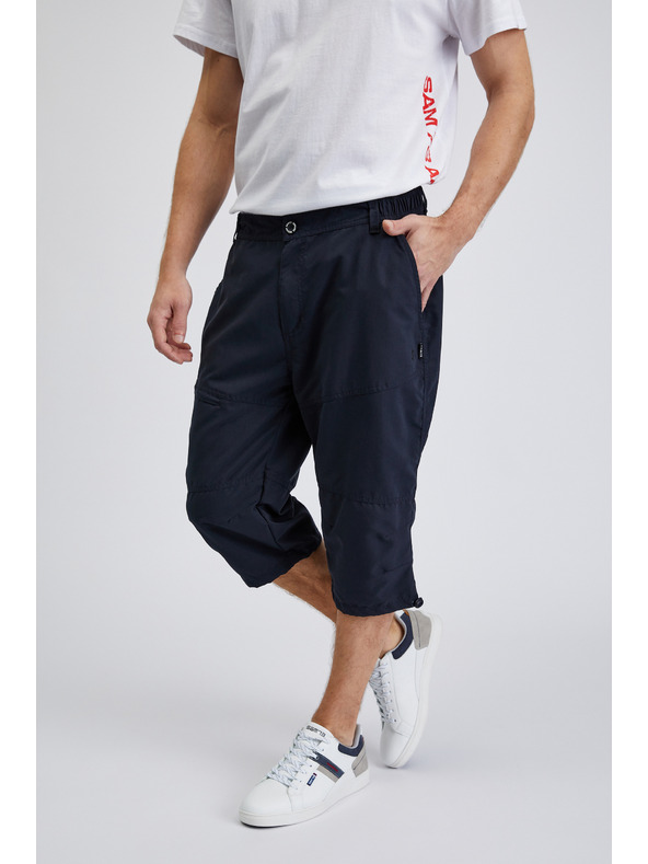 Sam 73 Temno modre moške tričetrtinske hlače SAM 73 Cepheus