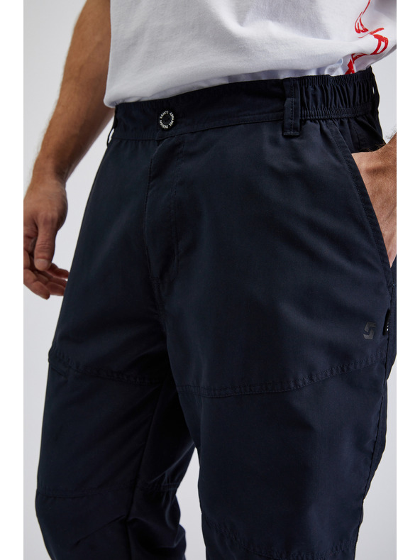 Sam 73 Temno modre moške tričetrtinske hlače SAM 73 Cepheus