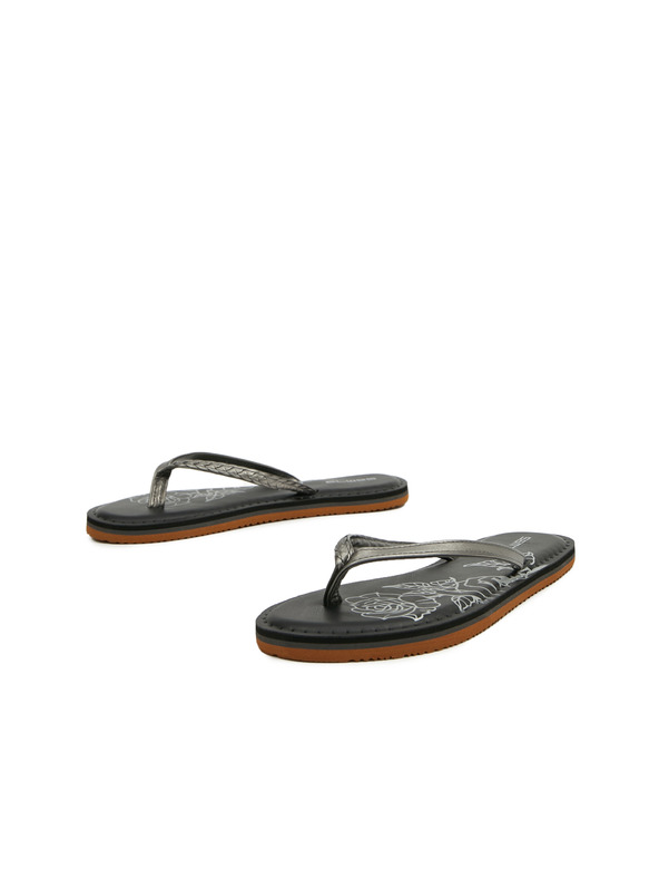 Sam 73 Črne ženske vzorčaste japonke SAM 73 Mia