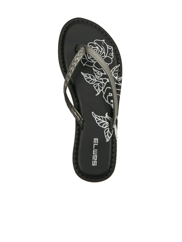 Sam 73 Črne ženske vzorčaste japonke SAM 73 Mia