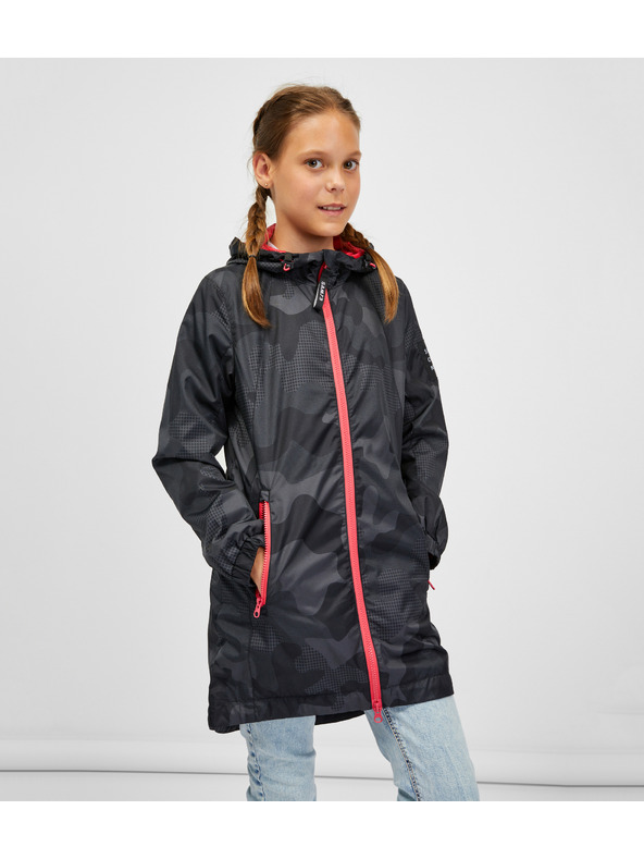 Sam 73 Temno siva dekliška vojaška parka SAM73 Tepa