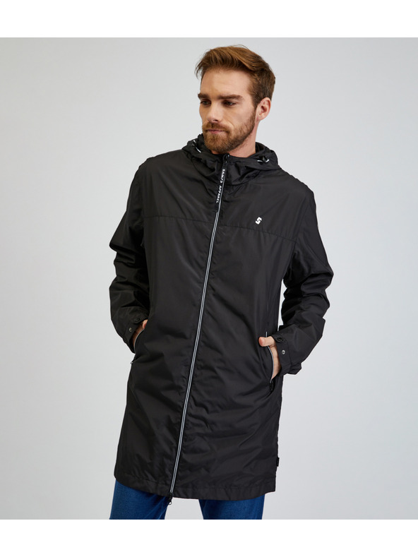 Sam 73 Črna moška parka SAM73 Christopher