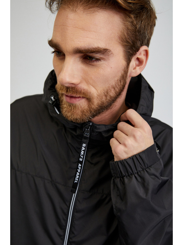 Sam 73 Črna moška parka SAM73 Christopher