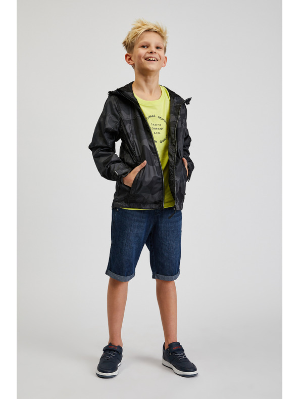 Sam 73 Sivo-črna fantovska vojaška jakna SAM73 Kashka