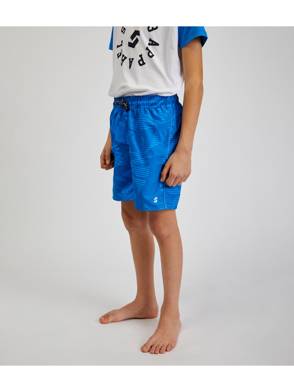 Sam 73 Modre deške vzorčaste kopalke SAM73 Sanjeev