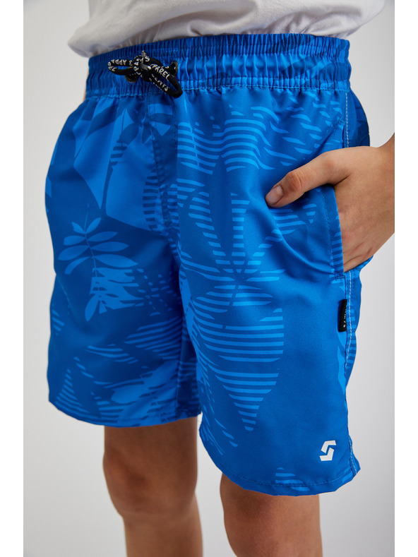 Sam 73 Modre deške vzorčaste kopalke SAM73 Sanjeev