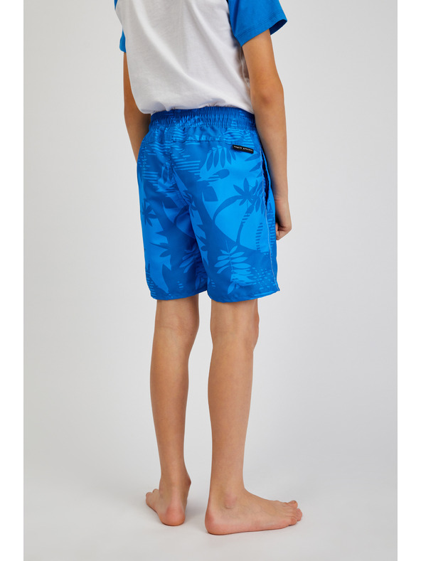 Sam 73 Modre deške vzorčaste kopalke SAM73 Sanjeev