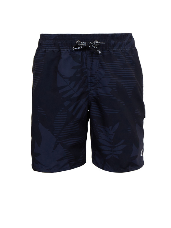 Sam 73 Temno modre deške vzorčaste kopalke SAM73 Sanjeev