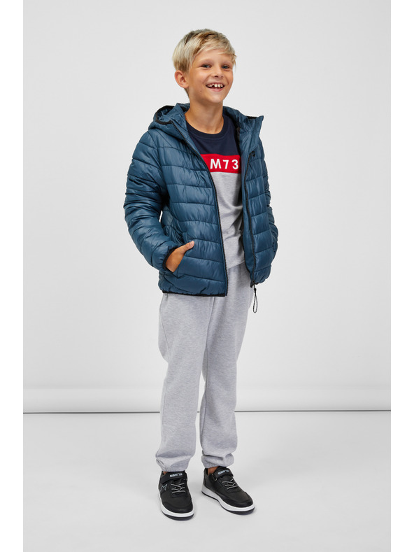 Sam 73 Modra fantovska prešita jakna SAM 73 Kyain