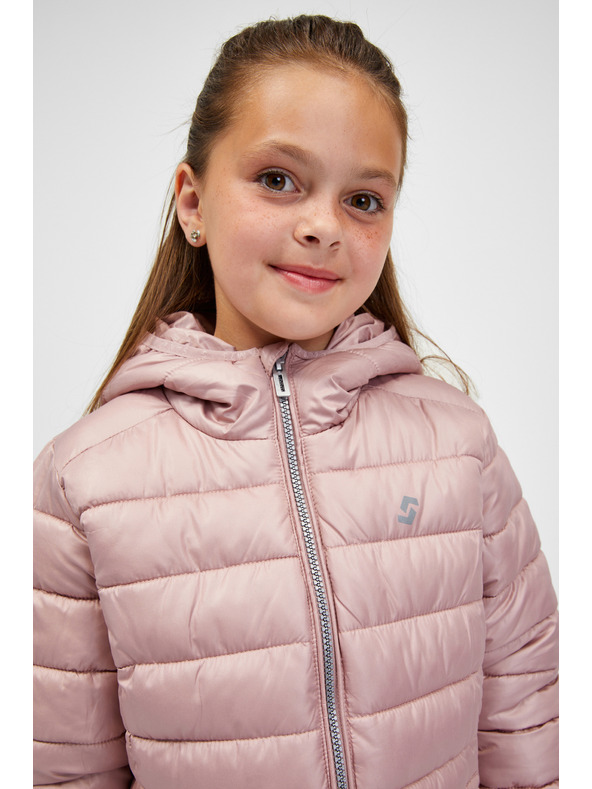 Sam 73 Staro roza dekliška prešita jakna SAM 73 Uchenna