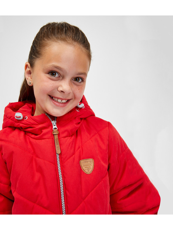 Sam 73 Rdeča dekliška prešita jakna SAM 73 Winta