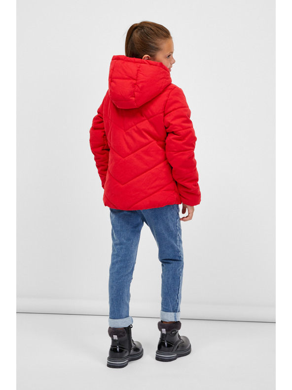 Sam 73 Rdeča dekliška prešita jakna SAM 73 Winta