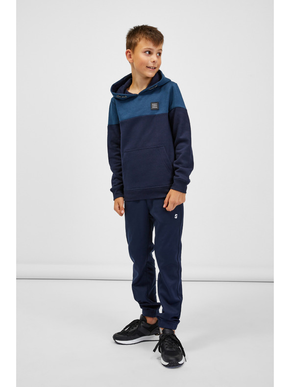 Sam 73 Temno modra fantovska jopa s kapuco SAM 73 Sall