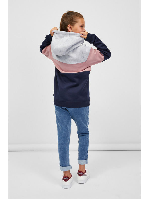 Sam 73 Modra in roza dekliška kapuca SAM 73 Leael