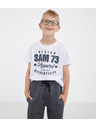 Sam 73 Bela fantovska majica SAM 73 Janson