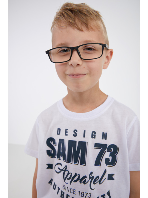Sam 73 Bela fantovska majica SAM 73 Janson