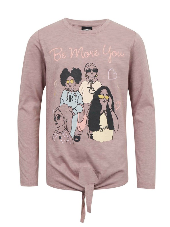 Sam 73 Starorožnata dekliška majica z dolgimi rokavi SAM 73 Vadania