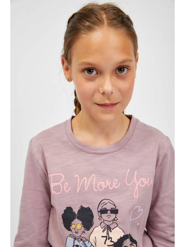 Sam 73 Starorožnata dekliška majica z dolgimi rokavi SAM 73 Vadania