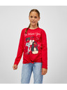 Sam 73 Rdeča dekliška majica z dolgimi rokavi SAM 73 Vadania