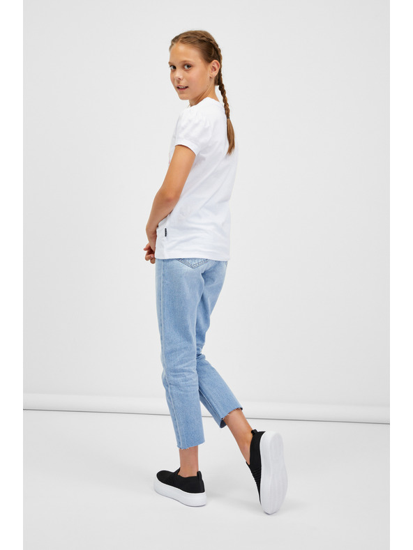 Sam 73 Bela dekliška majica SAM 73 Ielenia
